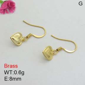 Fashion Brass Earrings  F3E200478aajo-J125