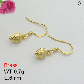 Fashion Brass Earrings  F3E200481aajo-J125