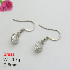 Fashion Brass Earrings  F3E200482aajo-J125