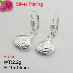Fashion Brass Earrings  F3E200499vbmb-J125