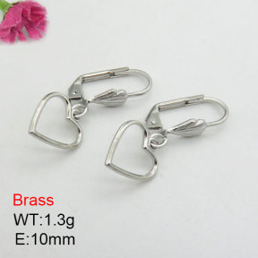 Fashion Brass Earrings  F3E200504vbll-J125