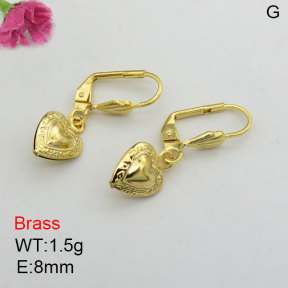 Fashion Brass Earrings  F3E200506vbll-J125