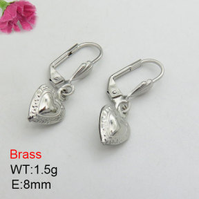Fashion Brass Earrings  F3E200507vbll-J125