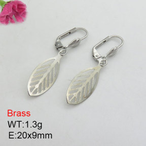 Fashion Brass Earrings  F3E200510vbmb-J125