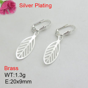 Fashion Brass Earrings  F3E200511vbmb-J125