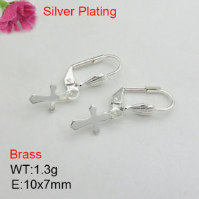 Fashion Brass Earrings  F3E200517vbll-J125