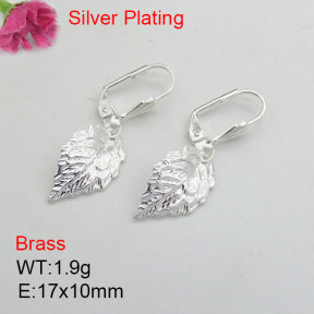Fashion Brass Earrings  F3E200520vbmb-J125