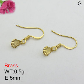 Fashion Brass Earrings  F3E200532aajl-J125