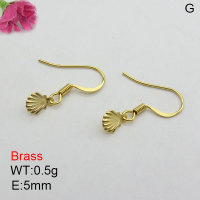 Fashion Brass Earrings  F3E200532aajl-J125