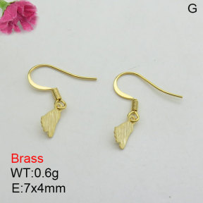 Fashion Brass Earrings  F3E200534aajl-J125