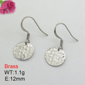 Fashion Brass Earrings  F3E200537aajo-J125