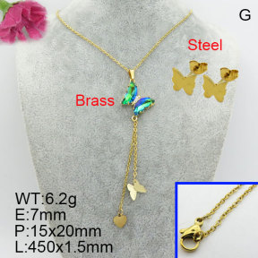 Fashion Brass Sets  F3S008917vbnb-J81