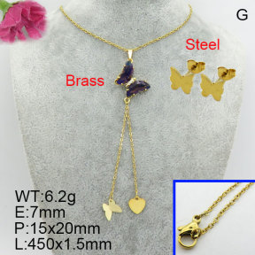 Fashion Brass Sets  F3S008918vbnb-J81