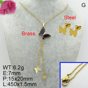 Fashion Brass Sets  F3S008940vbnb-J81