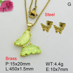 Fashion Brass Sets  F3S008945ablb-J81