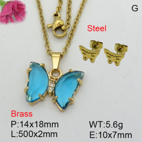 Fashion Brass Sets  F3S008963ablb-J81