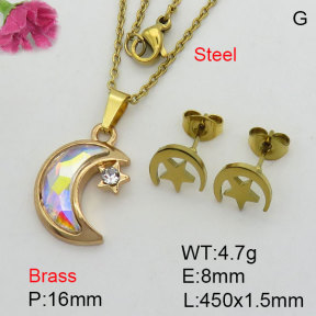 Fashion Brass Sets  F3S008978ablb-J81