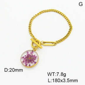 SS Bracelet  3B3003159bbov-908