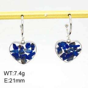 Natural  Lazurite SS Earrings  3E4003375bhil-908