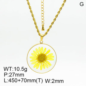 SS Necklace  3N3001017bhva-908