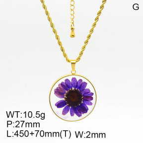 SS Necklace  3N3001019bhva-908