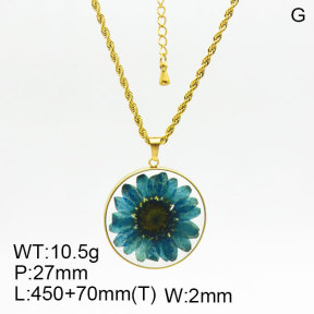 SS Necklace  3N3001020bhva-908