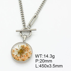 SS Necklace  3N3001023vbpb-908