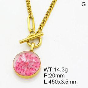 SS Necklace  3N3001024bhva-908