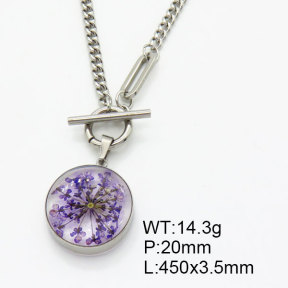 SS Necklace  3N3001029vbpb-908