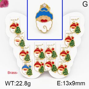 Fashion Brass Earrings  F5E300059vhmv-K01