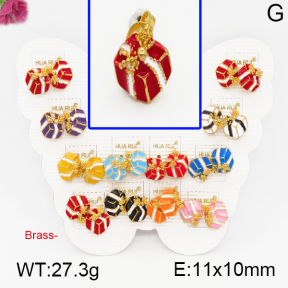 Fashion Brass Earrings  F5E300072vhmv-K01