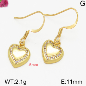 Fashion Brass Earrings  F5E400193vbpb-J125
