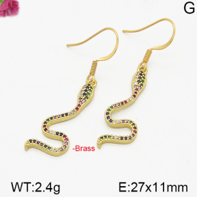 Fashion Brass Earrings  F5E400197vhha-J125