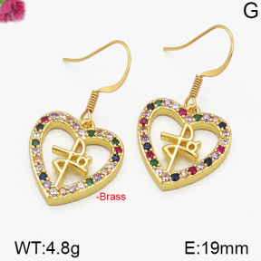 Fashion Brass Earrings  F5E400202vhha-J125
