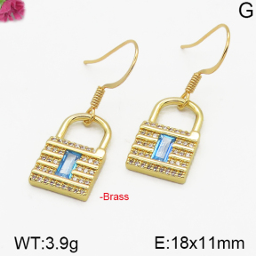 Fashion Brass Earrings  F5E400208bhva-J125