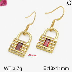 Fashion Brass Earrings  F5E400212bhva-J125