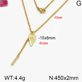 Fashion Brass Necklace  F5N400254vbpb-J125