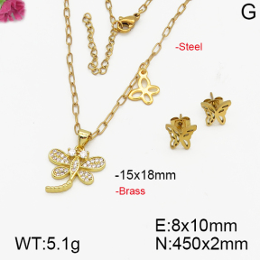 Fashion Brass Sets  F5S000182vbpb-J17