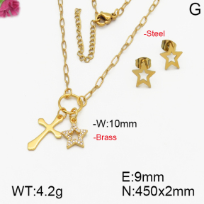 Fashion Brass Sets  F5S000184vhha-J17