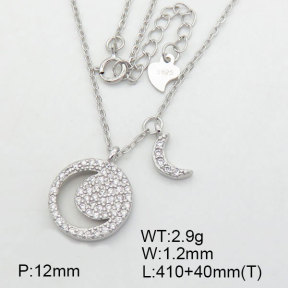 925 Silver Necklace  JN0000521ajlv-L20