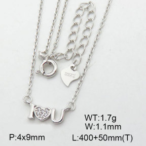 925 Silver Necklace  JN0000524aima-L20