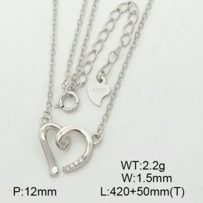 925 Silver Necklace  JN0000528ainl-L20