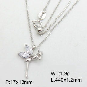 925 Silver Necklace  JN0000531aiol-L20