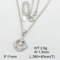 925 Silver Necklace  JN0000540ajka-L20