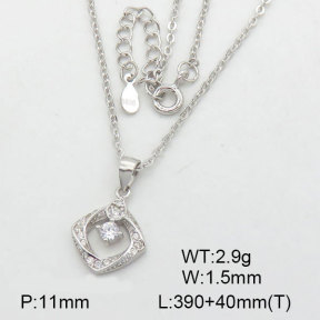 925 Silver Necklace  JN0000540ajka-L20