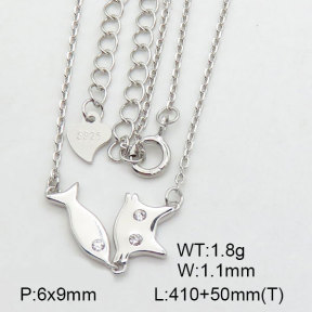 925 Silver Necklace  JN0000543ainl-L20