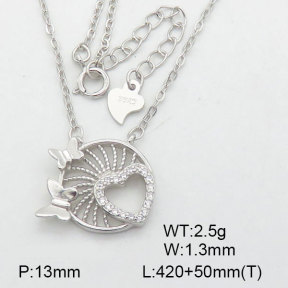925 Silver Necklace  JN0000546aima-L20