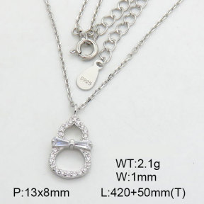 925 Silver Necklace  JN0000550ajal-L20