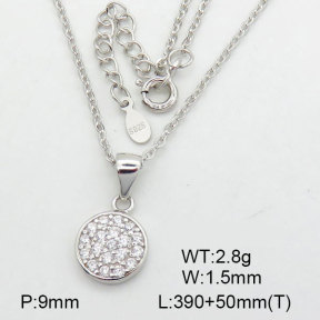925 Silver Necklace  JN0000555ajal-L20