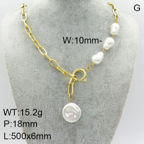 SS Necklace  3N3001002vhhl-434